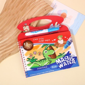 Children's Magic Doodle Picture <b>Book</b> Spiral-Bound Eco-friendly Paper Toy Repeatedly Graffiti Puzzle Early Education Drawing <b>Book</b> - Product Image 5