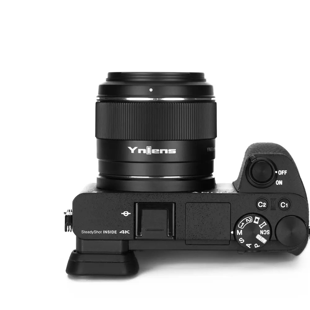 Miglior obiettivo della fotocamera Yongnuo YN50mm F1.8S DA DSM 50mm F1.8 per Sony E-mount per SONY A6300 A6400 A6500 NEX7 messa a fuoco di tipo USB