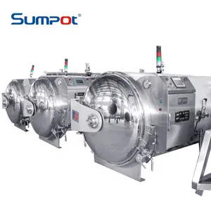 Automatic Food Sterilizing Jar Bottle Sterilizing Autoclave Retort Machine Price