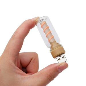 Lámpara Nocturna USB en Espiral, Control Táctil, 7 Colores Cambiantes, LED RGB, para Dormitorio, Decoración de Habitación Infantil - Product Image 2