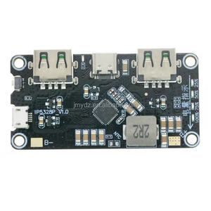 IP5328P Dual USB 18650 <b>Battery</b> <b>Charger</b> Treasure Tpye-c 3.7V to 5V 9V <b>12V</b> Step up Fast Quick <b>Charger</b> Circuit Board QC2.0 QC3.0 - Product Image 4
