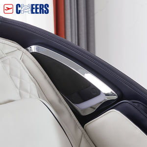 Silla de Masaje de Cuerpo Completo MANWAH <span class=keywords><strong>CHEERS</strong></span>, Lujosa, 3D, Gravedad Cero, Shiatsu, Calefacción Eléctrica, Riel SL - Product Image 6