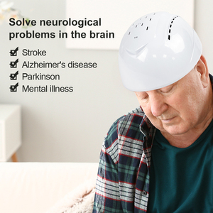 Suyzeko Estimulador De Saúde Do Cérebro Parkinson Demência Cura 810nm Doença De Alzheimer Terapia De Luz Vermelha Capacete Cap - Product Image 3