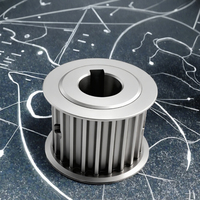 Poulie de distribution en aluminium HTD3M 3M à 72 dents pour machine CNC, personnalisable, garantie OEM de 3 ans