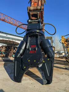 Cisaille hydraulique bibo à double cylindre pour excavatrices, puissance élevée, coupe-béton armé - Product Image 5