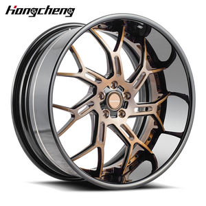 ล้ออัลลอยปลอมแปลงสำหรับรถยนต์โดยสารคุณภาพสูงการออกแบบสีตัดกันแบบสวยงาม - Product Image 2