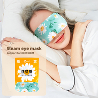 Masque pour les yeux à la vapeur avec compresse chaude et soulagement de la fatigue avec logo personnalisé