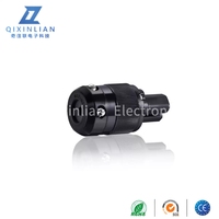 Conector Macho Marinco 5266BL 8215/320, Conector Hembra, Importado de EE. UU., Grado Audiófilo, Estándar Estadounidense, Juego de Alimentación de CA para Sistema HIFI