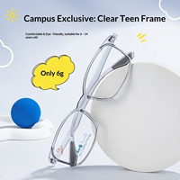 Montures de lunettes pour enfants E31, style ultra-léger, écologiques, exclusives au campus, avec monture complète EMS