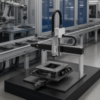 Plateforme d'alignement visuel CCD de haute précision, machine de laminage à positionnement automatique des marques