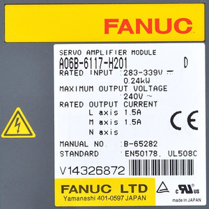 โมดูลเครื่องขยายเสียงชุด A06B-6117 Fanuc ของแท้ใหม่100% A06B-6117-H206 A06B-6117-H201 A06B-6117-H205 A06B-6117-H201 A06B Fanuc - Product Image 5