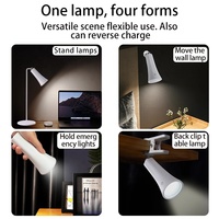 Lampe d'étude multifonction cadeau créatif Veilleuse murale universelle magnétique avec clip de batterie externe