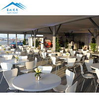 Vente d'usine - Tente professionnelle à double étage, tente de réception de luxe avec structure en aluminium pour événements et expositions en plein air