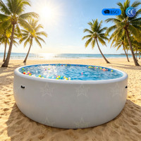 Piscine gonflable hors sol de haute qualité 5*1,5m, grande piscine à structure Drop Stitch pour jardin, fête familiale en plein air