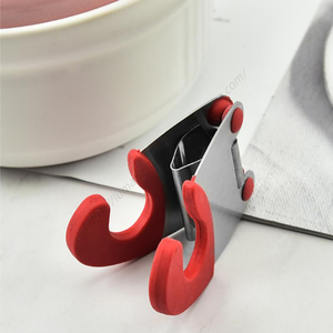 Pinces latérales en acier inoxydable CXT651 pour casseroles, support de cuisine, accessoires de cuisine, clips de fixation – Vente en gros - Product Image 5