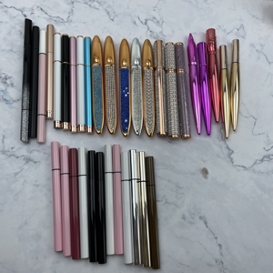 Commercio all'ingrosso impermeabile <span class=keywords><strong>Eyeliner</strong></span> liquido Private Label trucco di lunga durata nero marrone colore magico adesivo <span class=keywords><strong>Eyeliner</strong></span> colla Pen - Product Image 2