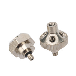 Conector de boquilla de cobre con 3, <span class=keywords><strong>4</strong></span>, 5 agujeros, sistema de nebulización, Conector de boquilla de atomización de aire - Product Image 4