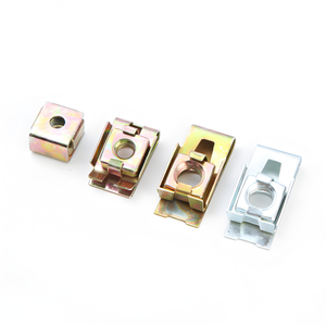 304 écrou à <span class=keywords><strong>pince</strong></span> en acier inoxydable M5 jaune Zinc M8 B-Type insérer écrou à ressort pièces de voiture pour véhicules de moto M10 - Product Image 3