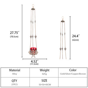 Candelabro colgante Proveedores <span class=keywords><strong>de</strong></span> <span class=keywords><strong>Iglesia</strong></span> Portavelas <span class=keywords><strong>de</strong></span> <span class=keywords><strong>cristal</strong></span> rojo para la decoración del hogar <span class=keywords><strong>de</strong></span> la <span class=keywords><strong>Iglesia</strong></span> - Product Image 6