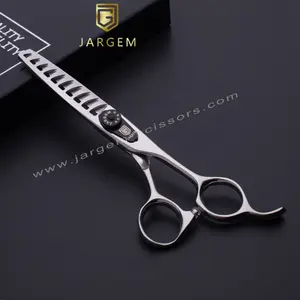 10 Dikke Tanden Verdunning Haarschaar Japan Staal Kappersschaar 6.0 Inch Professionele Schaar Voor Haarstylist