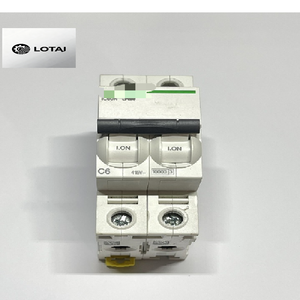 Bộ điều khiển lập trình PLC Acti9 MCB, cầu dao IC60H C6A 2P A9F54206 415V AC 6A <span class=keywords><strong>2</strong></span> cực C6 - Product Image 1