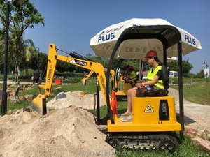 Excavatrices de loisirs pour enfants - Équipement de jeu public extérieur pour parcs, plages, activités parent-enfant, construction en acier, 500 kg - Product Image 3