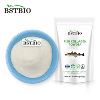 Compléments protéinés marins BSTBIO à base de peau et d'écailles de poisson, poudre de collagène hydrolysé de poisson