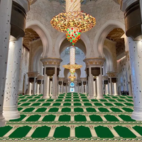 Hochwertiger, Ungiftiger Moschee-Gebetsteppich mit Traditionellem Islamischem Muster, Großhandel Muslimischer Teppichrollen