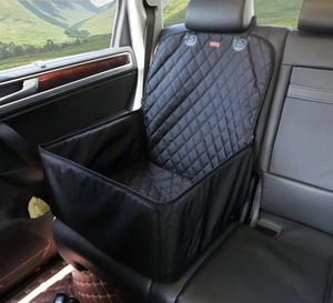 Housse de siège de voiture pour <span class=keywords><strong>chien</strong></span> Sanan 2 en 1 Deluxe Oxford imperméable avec design hamac pour la <span class=keywords><strong>protection</strong></span> du siège <span class=keywords><strong>avant</strong></span> - Product Image 2