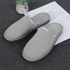 Unisex Crazy Sale Pareja para Zapatillas Invierno Interior Silencioso Hogar para Zapatillas con Punta Abierta Piel Descuento Suela Blanda Hogar fo - Product Image 4