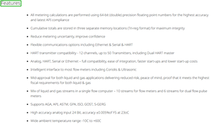 Ban đầu Emerson rosemounts floboss S600 + dòng máy tính Giao diện thông minh để coriolis & siêu âm chất lỏng và khí lưu lượng kế - Product Image 6