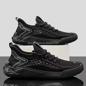 Precio bajo Henan malla personalizada transpirable peso ligero bajo MOQ en stock campus zapatos deportivos zapatos para correr hombres alma zapatos de hombre - Product Image 2