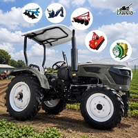 Tractor Agrícola de Alto Rendimiento LAWNIO con Tracción en las Cuatro Ruedas y Operación Flexible para Implementos Agrícolas