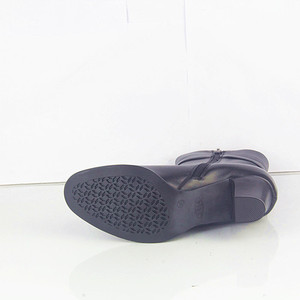 Zapatos de Vestir de Invierno para Mujer, Parte Superior de Cuero Genuino, Tacón de 6 cm, Cierre de Cremallera, Suela de Goma, Zapatos Elegantes de Oficina - Product Image 6
