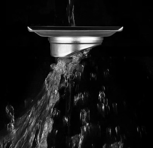 Chất lượng tốt phụ kiện phòng tắm Chrome chống mùi vuông nhà vệ sinh thoát nước Sàn thép không gỉ tắm thoát nước sàn - Product Image 3