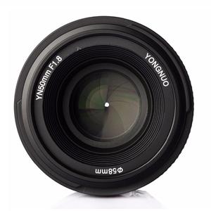Nueva lente de <span class=keywords><strong>c</strong></span>ámara YONGNUO YN 50mm F1.8 MF YN50 mm f/1,8 <span class=keywords><strong>AF</strong></span> Apertura de lente Enfoque automático para <span class=keywords><strong>c</strong></span>ámara Canon D5300 D5200 <span class=keywords><strong>D750</strong></span> D500 DSLR - Product Image 1