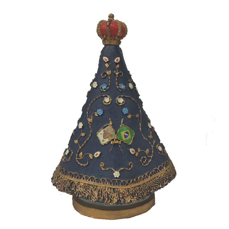 レジン製ブラジル N.SRA.APARECIDA 聖母マリア像 | ホーム