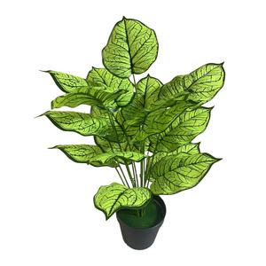 Vente en gros de 75cm de feuilles vertes de lierre artificielles en plastique PE soie écologique petites <span class=keywords><strong>plantes</strong></span> pour la maison bureaux mariages hôtels - Product Image 2