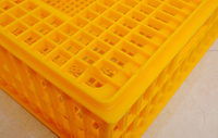 De haute Qualité En Plastique De Poulet Caisse De Transport De La Volaille Cage à vendre