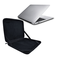 Porte-documents pour ordinateur portable 13 pouces de style professionnel étui rigide EVA sac d'ordinateur étanche pour hommes sac noir pour tablette