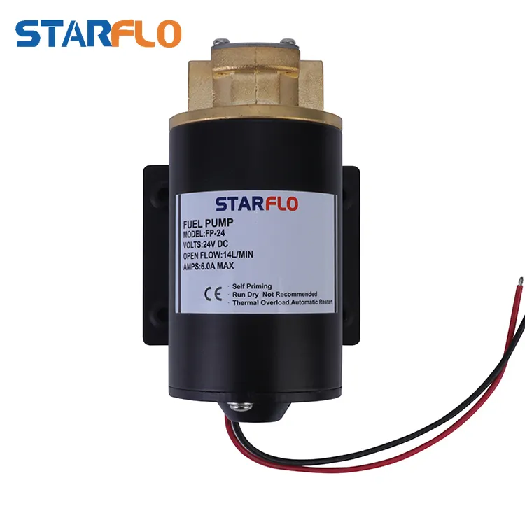 STARFLO 24v DC 14LPM Small Electric Cooking Oil Diesel Engine Oil Transfer High Temperature Gear Oil Pump