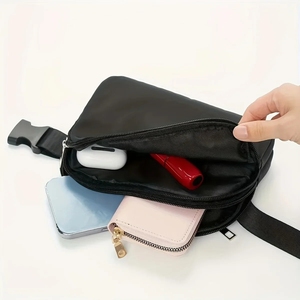 Moda Esportes Mensageiro Correndo Viagens Caminhadas Mulheres Homens Mobile Phone Bags Nylon Impermeável Crossbody Bags - Product Image 5