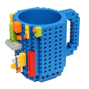 สินค้าใหม่ 2025 ขวดน้ำ บล็อกต่อ DIY แก้วน้ำพลาสติก แก้วกาแฟ - Product Image 1