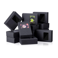 Boîte à savon portable durable en carton recyclé, design minimaliste, biodégradable et recyclable pour une utilisation sans plastique