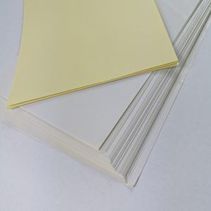 Rouleau de papier auto-adhésif 75 g/m² avec revêtement <span class=keywords><strong>miroir</strong></span> pour étiquettes de masquage, adhésif activé par l'eau et thermofusible, simple face - Product Image 3