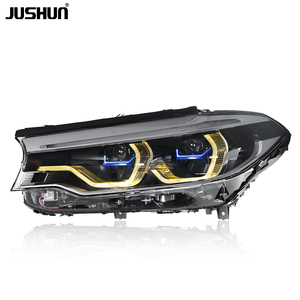 Conjunto de Faros Delanteros LED Matrix Modificados para Serie 5 G30 2018-2020, Luz Diurna, Direccional, JUSHUN - Product Image 3