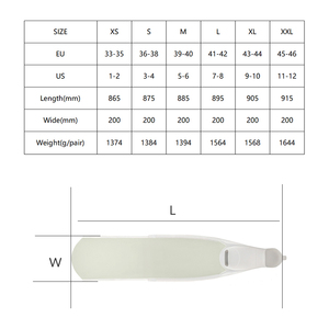 Aloma Palmes de plongée professionnelles en TPR et fibre de verre, ultra légères et durables, pour adultes, plongée en apnée, plongée sous-marine - Product Image 6