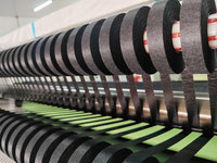 Machine de laminage de ruban isolant électrique semi-automatique à 4 axes, haute vitesse, économe en énergie, avec découpeuse-rebobineuse de 1300 mm