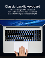 Notebook Penjualan 2020 Baik dengan Prosesor Yang Baik Quad Core Slim 15.6 Inci 8GB dengan WIFI
