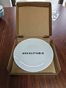 จานเซรามิก NOVALITABLE พิมพ์ลายพร้อมสลักโลโก้ ลวดลายสั่งทำได้ สำหรับฤดูกาลเปิดเทอมและงานรับปริญญา DIY - Product Image 3